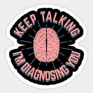 Psychology Psychologist Gift Sticker